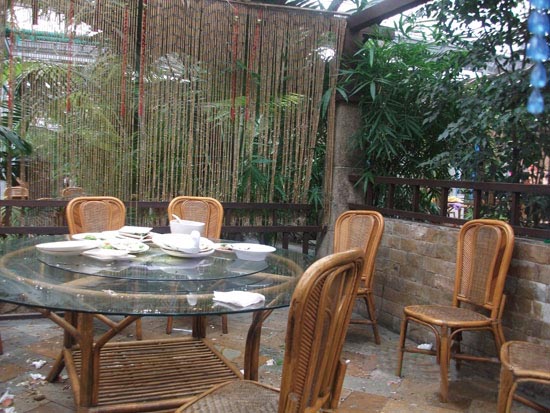 智能溫室生態餐廳內景
